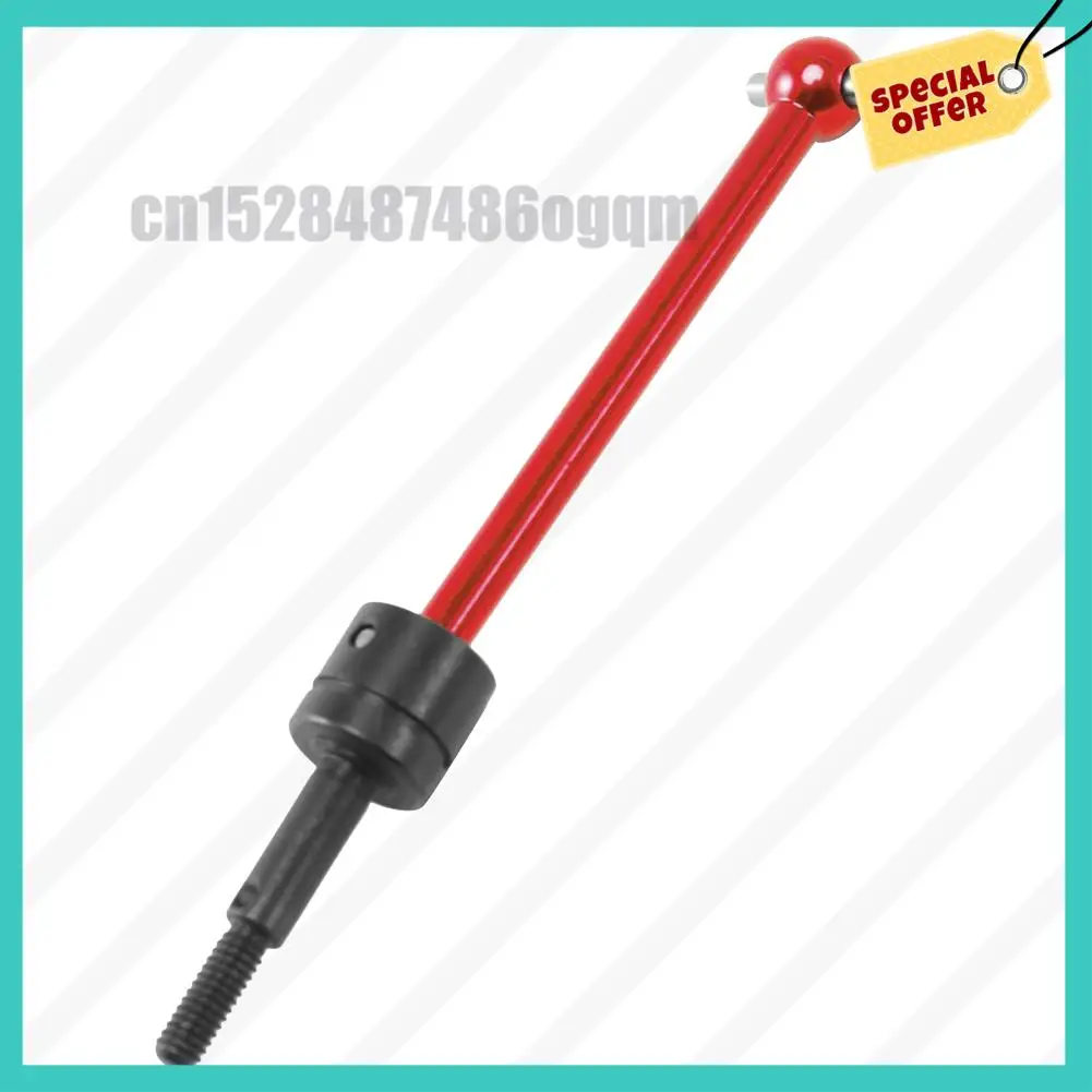 -ABJZ 2 قطعة بديلة TT02B TT-02B DT02 DT03 DF02 عمود محرك معدني عالمي CVD (64 مم) لأجزاء ترقية سيارة Tamiya RC، أحمر
