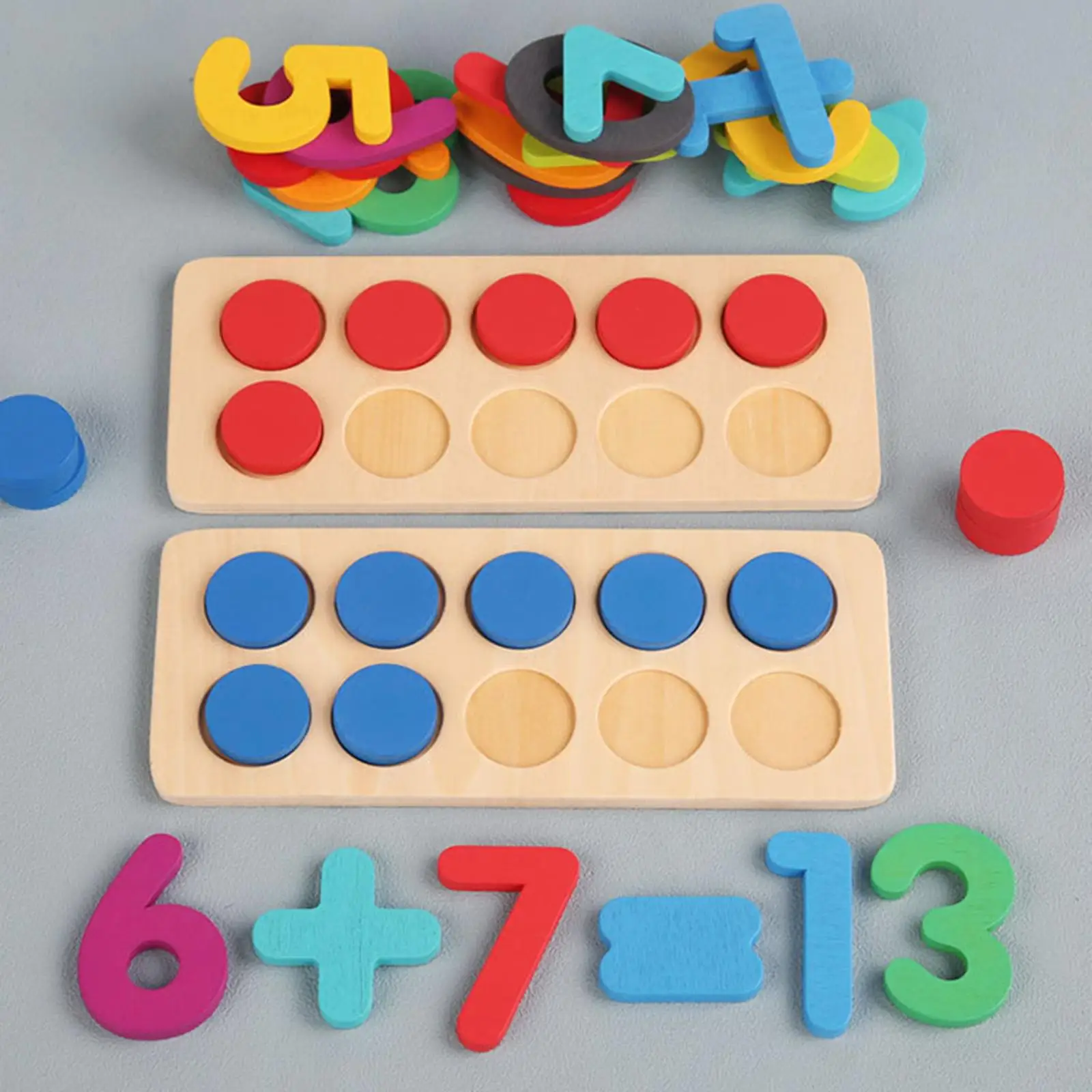 Ten Frame Set Math Manipulatives Kits for Elementary Teachers Boys And Girls