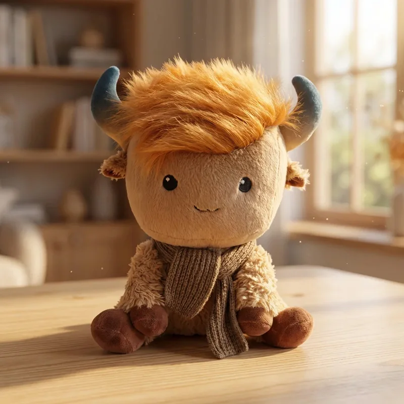 

Новые плюшевые игрушки в виде высокогорных коров, изысканные куклы-животные, уникальные куклы, удобные компаньоны для сна, подарки на день рождения для детей