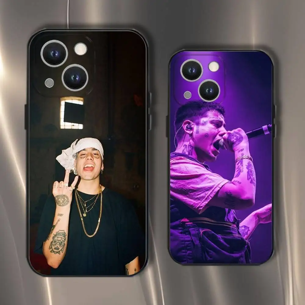 

Duki Rapper Antes de Ameri Phone Case For iPhone 16,15,14,13,12,11,Pro,XS,Max,XR,Plus,E,SE4,Mini Black Soft Cover