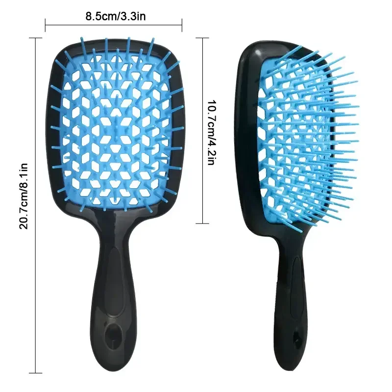 1PCS Wide Teeth Comb for Women Scalp Massage Hair Brush Detangling Hairdressing Tool for Wet Or Dry Hair Salon Use