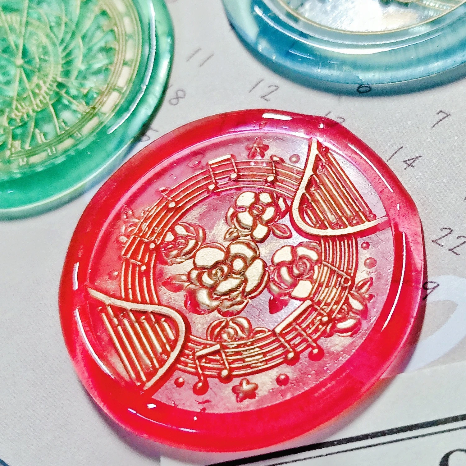 Naxilai 10 Buah Stok 7MM Warna Campuran Stik Karet Parafin Lilin Cat Api Transparan Kaca Panjang 100Mm