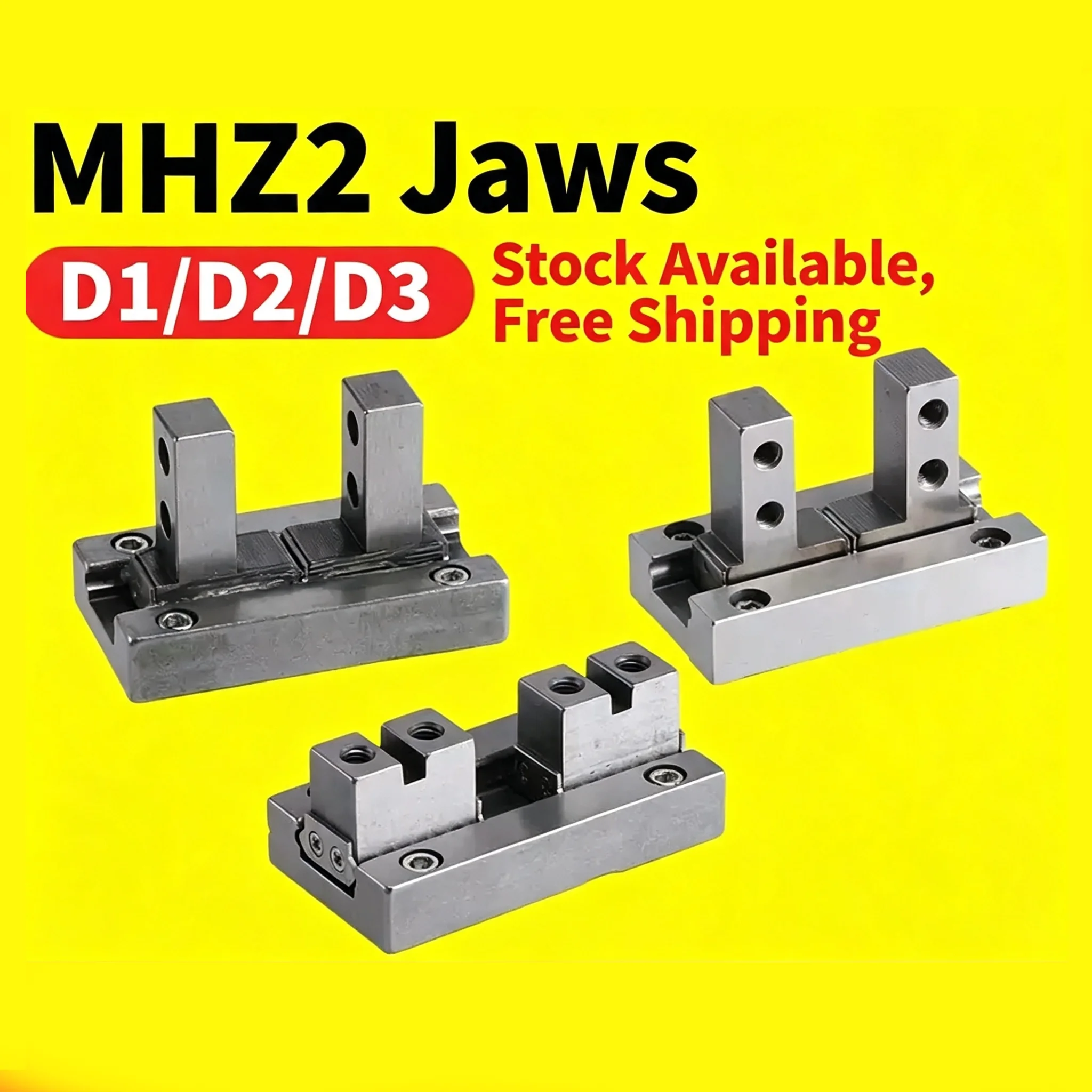 Parallel Clamping Jaw Guide Rail Accessories MHZ2 Finger Cylinder Claw Head MHZL2-10D16D2/20D1/25/32/40N