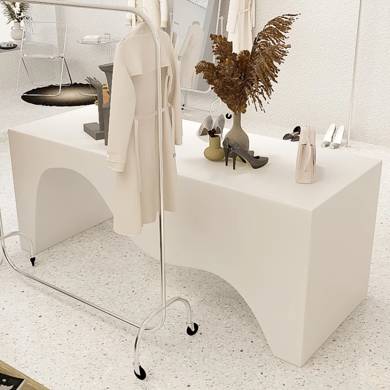 Artistic Creativity Reception Desk Modern Simplicity Reception Desk Fashion Retro Office Furniture Reception Et Table YS40CC