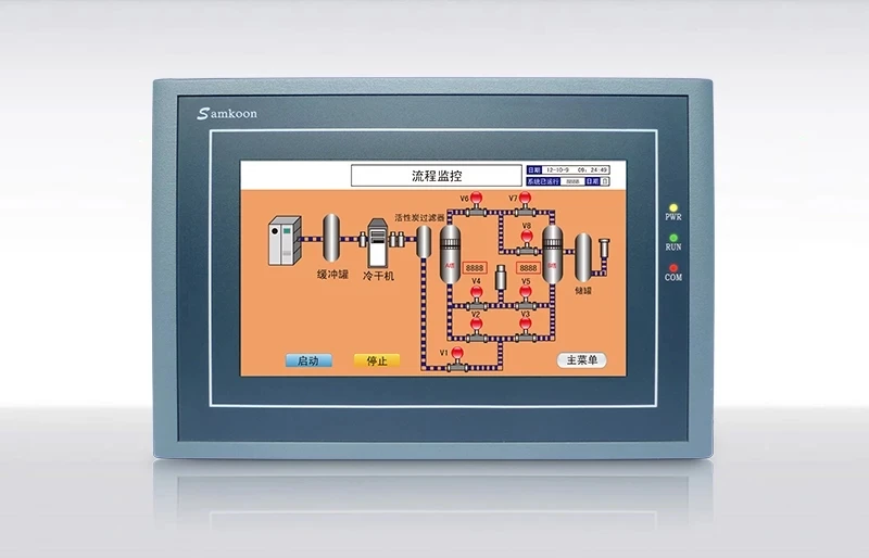 Painel de toque Samkoon SK-070FE 035FE 035UE 043UE 043FE 043HS 050HE 070FS 070QE 070MS 070MW 070HE 4,3/5/7 polegadas
