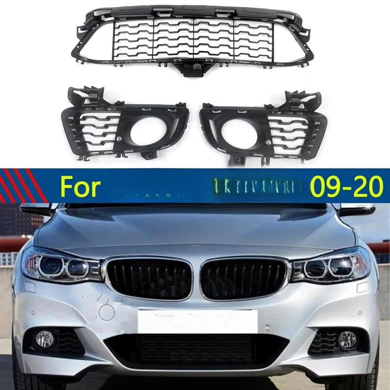 

Front Grille Assembly For 2013-2019 3 Series F34 GT M Sport Front Bumper Grille & Fog Light Grille Cover