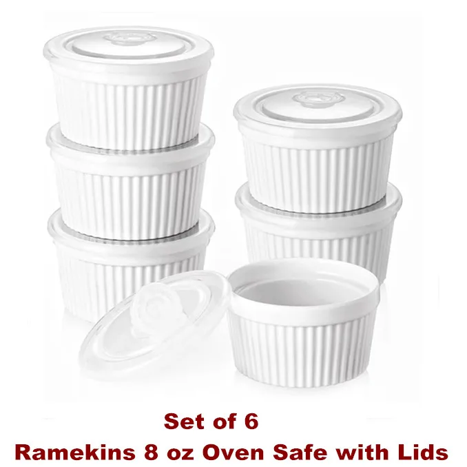 

Creme Bru Ramekins Bowls Souffle Dies Custard Cups Kitchen Cooking Utensils Baking DIY Tools Oven Se Heat Resistant
