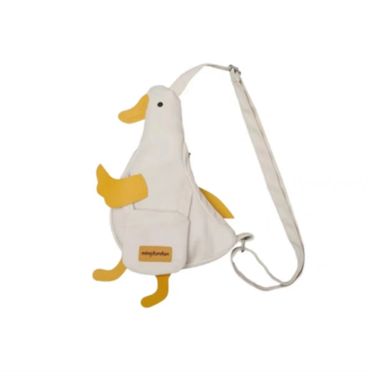 Cute Funny Backpack Internet Red Chest Bag Canvas Bag Everything New Phone Crossbody Bag Duck Student Fanny Pack