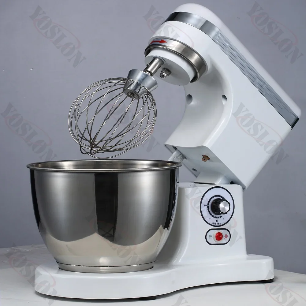 Yoslon Bakery Maquina Amasadora Industrial Spiral Mixer 7 Liter Flour Dough Mixer Machine Bread Dough Kneading Machine