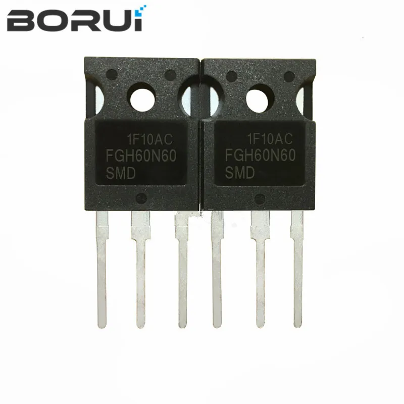 10pcs FGH60N60SMD FGH60N60SFD TO-3P FGH60N60 TO3P 600V 60A Field Stop IGBT 60N60