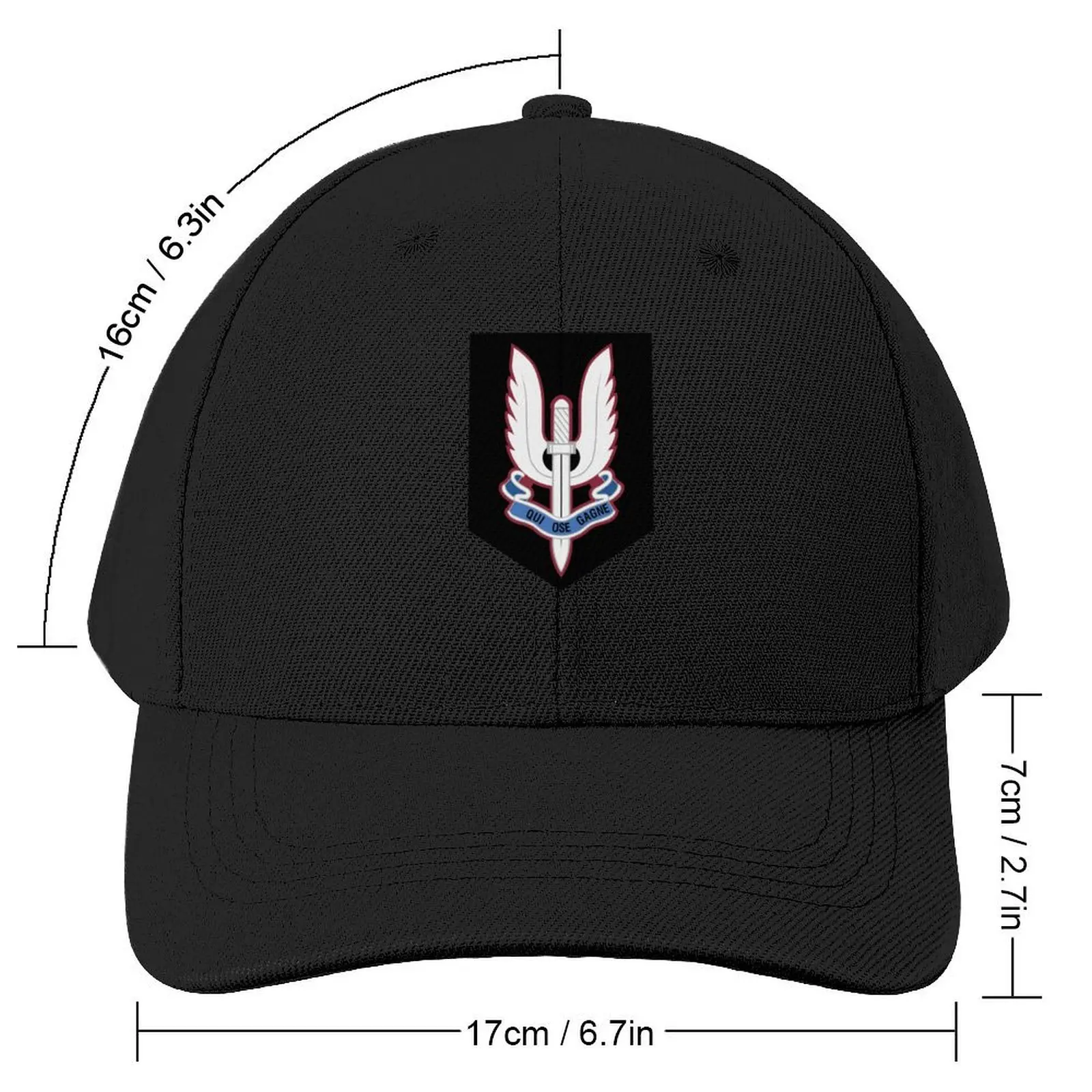 1er Régiment de Parachutistes d'Infanterie de Marine - 1st Marine Infantry Paratroopers Regiment (French SAS) Baseball Cap