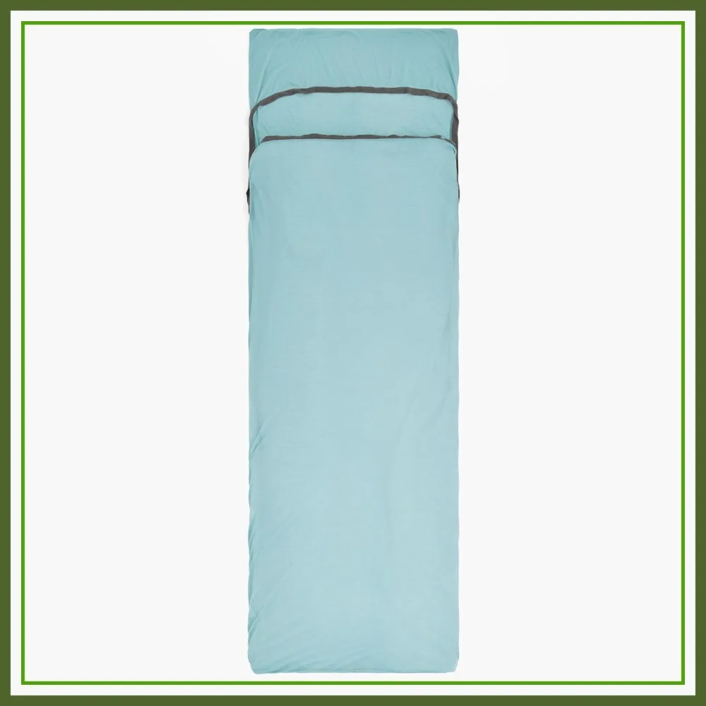 

Ultra-Light Sleeping Bag Liner for Travel, Camping & Backpacking - Comfortable Cotton Blend, Compact & Breathable