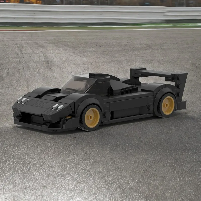 

214 шт. DIY развивающие строительные игрушки Speed Champion Paganisa Zondsa R MOC креативные блоки детские блоки в подарок на Рождество и день рождения