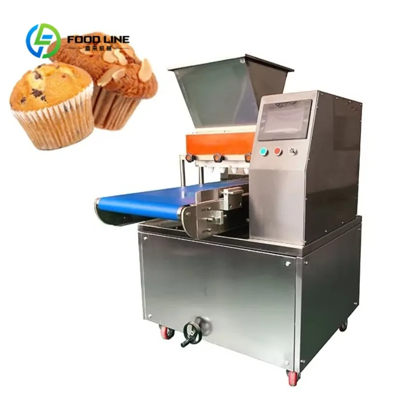 Customized Heavy Duty Cupcake Filling Machine Large Capacity Industrial Depositor for Continuous Production Food Factory