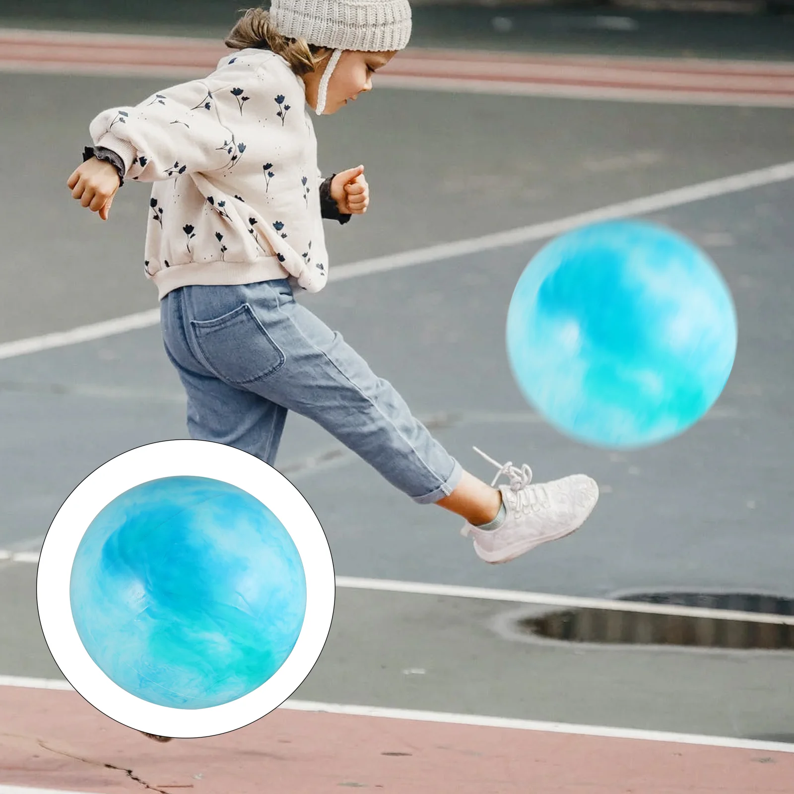 Beach Ball Cloud Plaything Toy Childrens Toys Children’s Puzzle Educational Colorful Pvc Kids