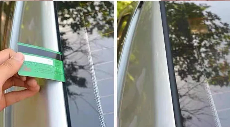 Auto Y Form Gummi Dichtung Hohl Glas Fenster Rand Dichtung Streifen Aufkleber Auto Dichtung Windschutzscheibe Gummi Dichtung – Detail 5