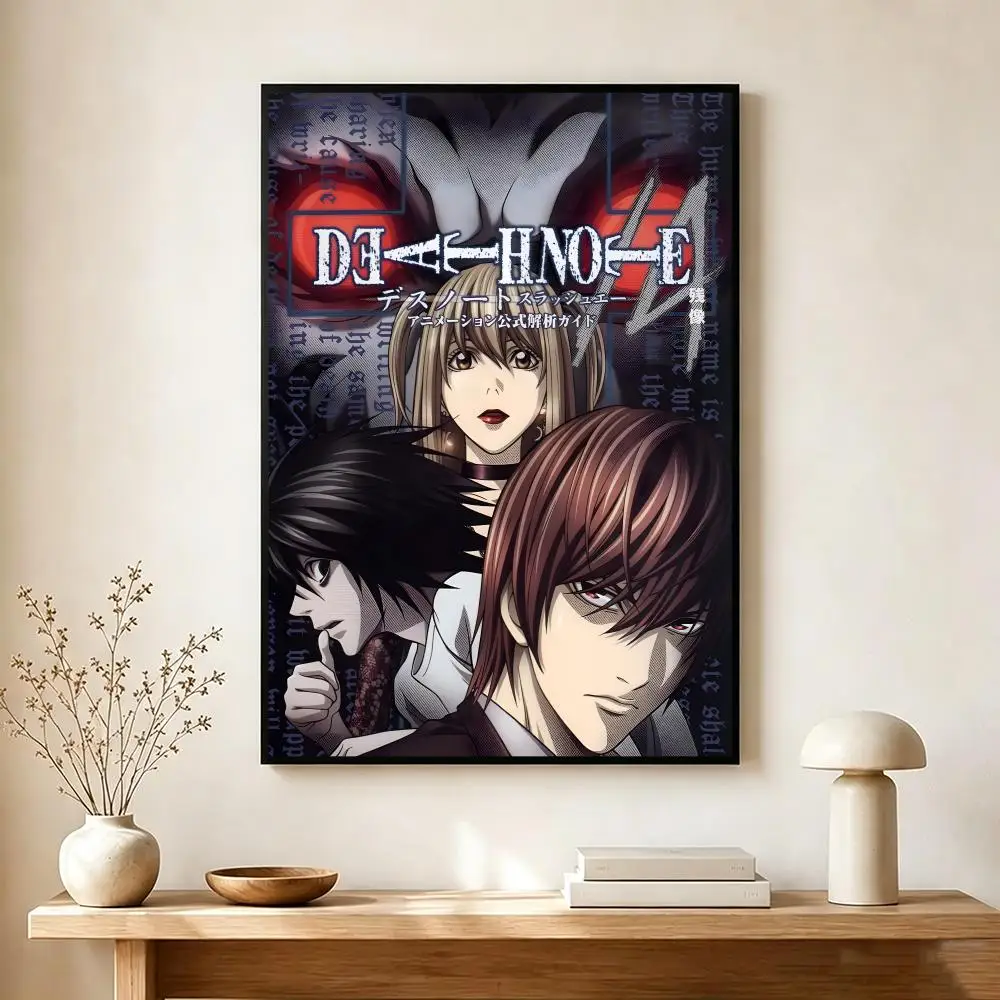 Dark Anime D-Death Note Poster Wall Art Print Decorative Mural Home Decor Gift Unframed