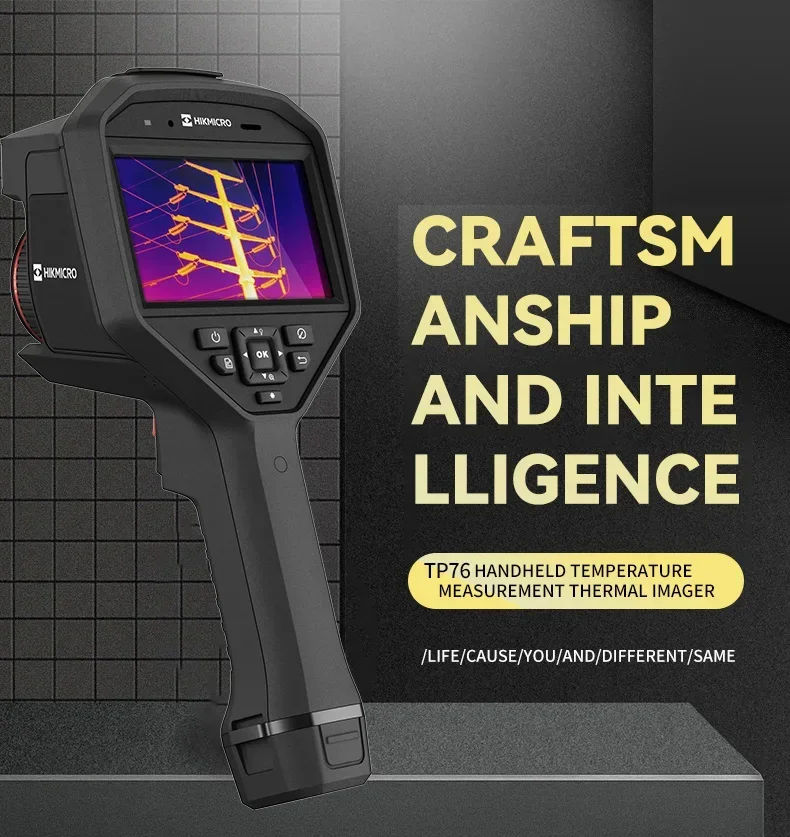 TP76 Industry Handheld  Thermal Imaging 4.3 LCD Thermal  Imager