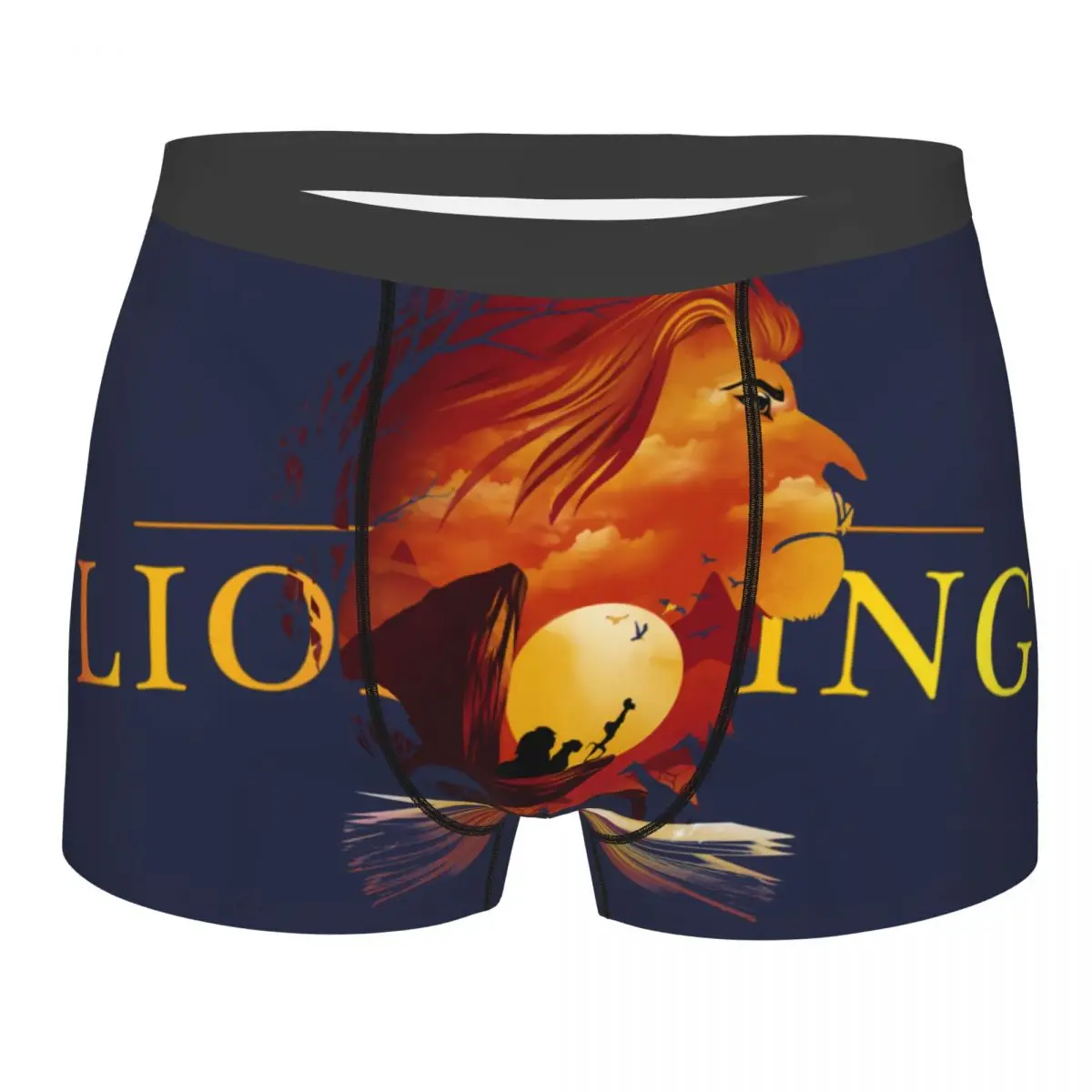 The Book Of Pride Rock Disney｠The Lion King｠Film Underpants Breathbale Panties Male Underwear Sexy Shorts Boxer Briefs