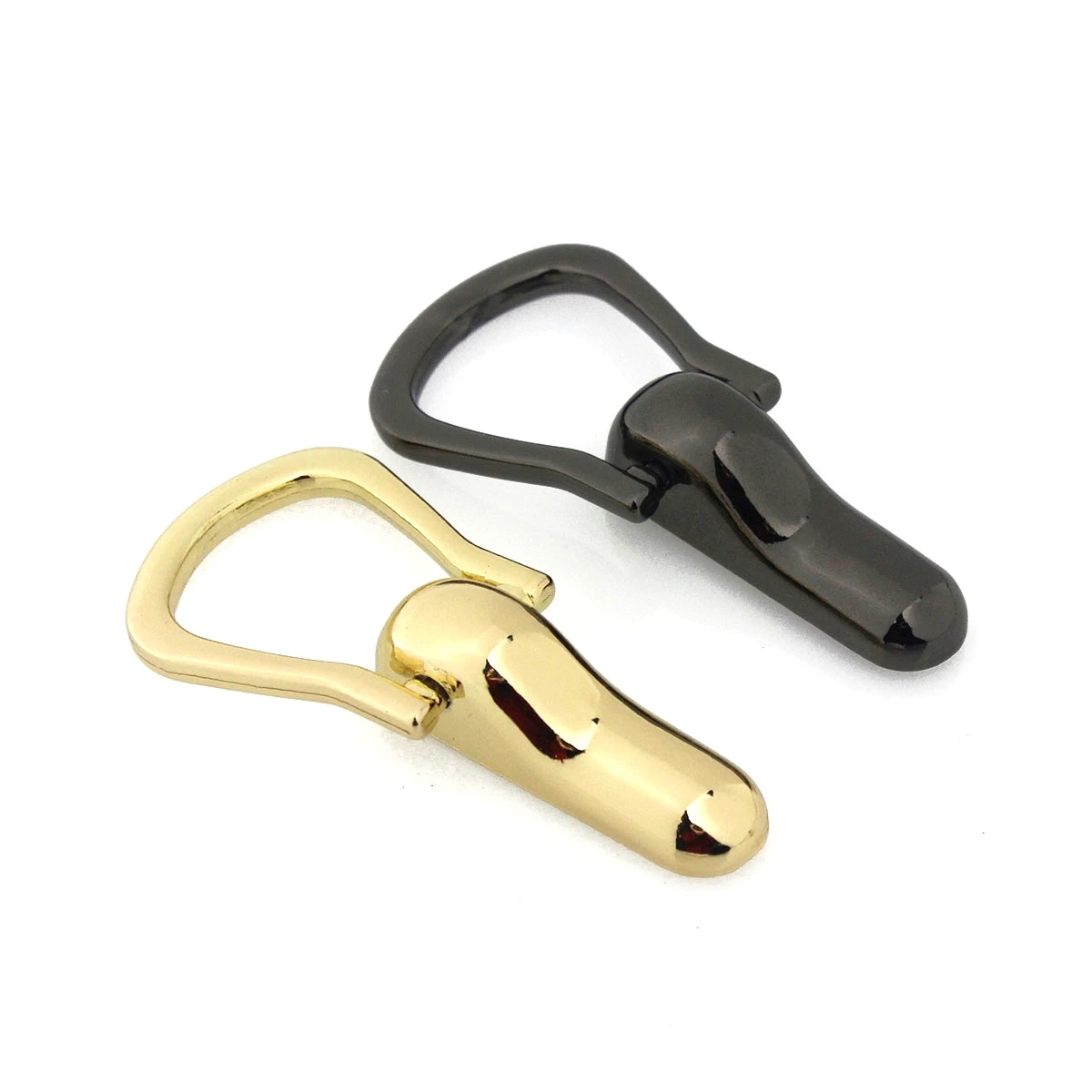 2pcs Metal Bag Side Edge Hang Buckle New Style Clip Clasp for DIY Leather Craft Bag Strap Belt Handle Shoulder Accessories