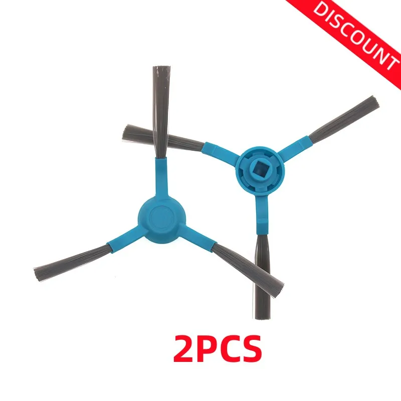 2 buah pengganti Aksesori penyapu robot sikat samping berkualitas tinggi untuk Conga 3090 3490 Penyedot Debu