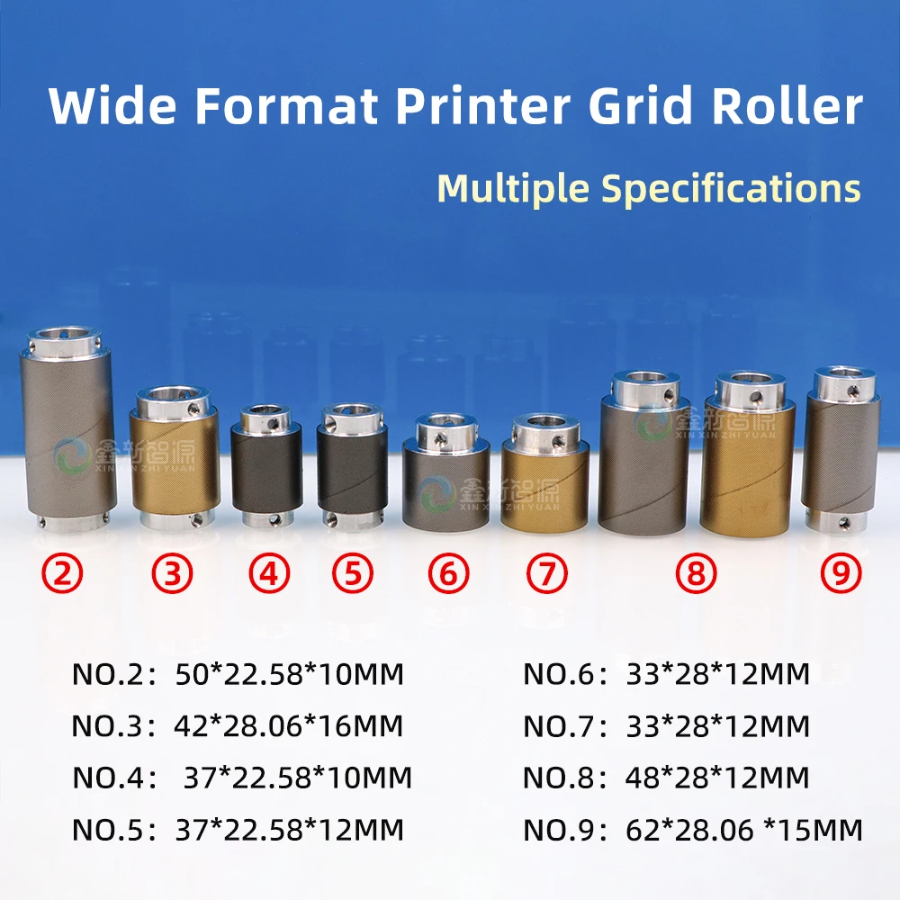 

1 шт., металлический сетчатый ролик для струйного принтера для принтера Allwin Infiniti Phaeton, прижимное роликовое колесо для бумаги