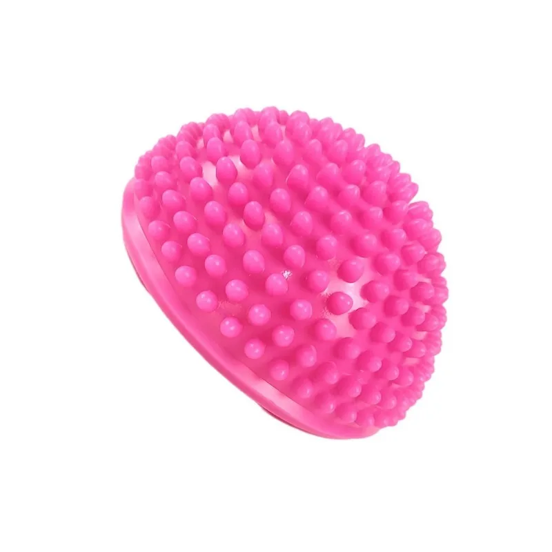 16cm Yoga Ball PVC Inflatable Massage Point Half Fit Ball Balance Trainer Stabilizer GYM Pilates Fitness Balancing Ball