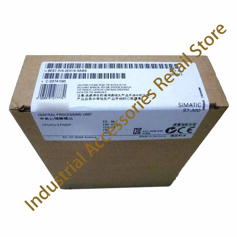 

New Original 6ES7315-2EH14-0AB0 6ES73152EH140AB0 One Year Warranty Warehouse Spot Fast Delivery