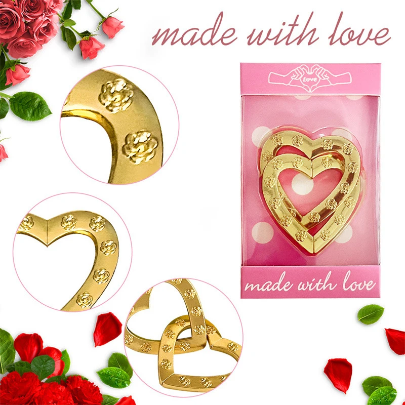 New Double Love Gift Wedding Season Souvenir Bride Shower Valentine's Day Presentation Gift