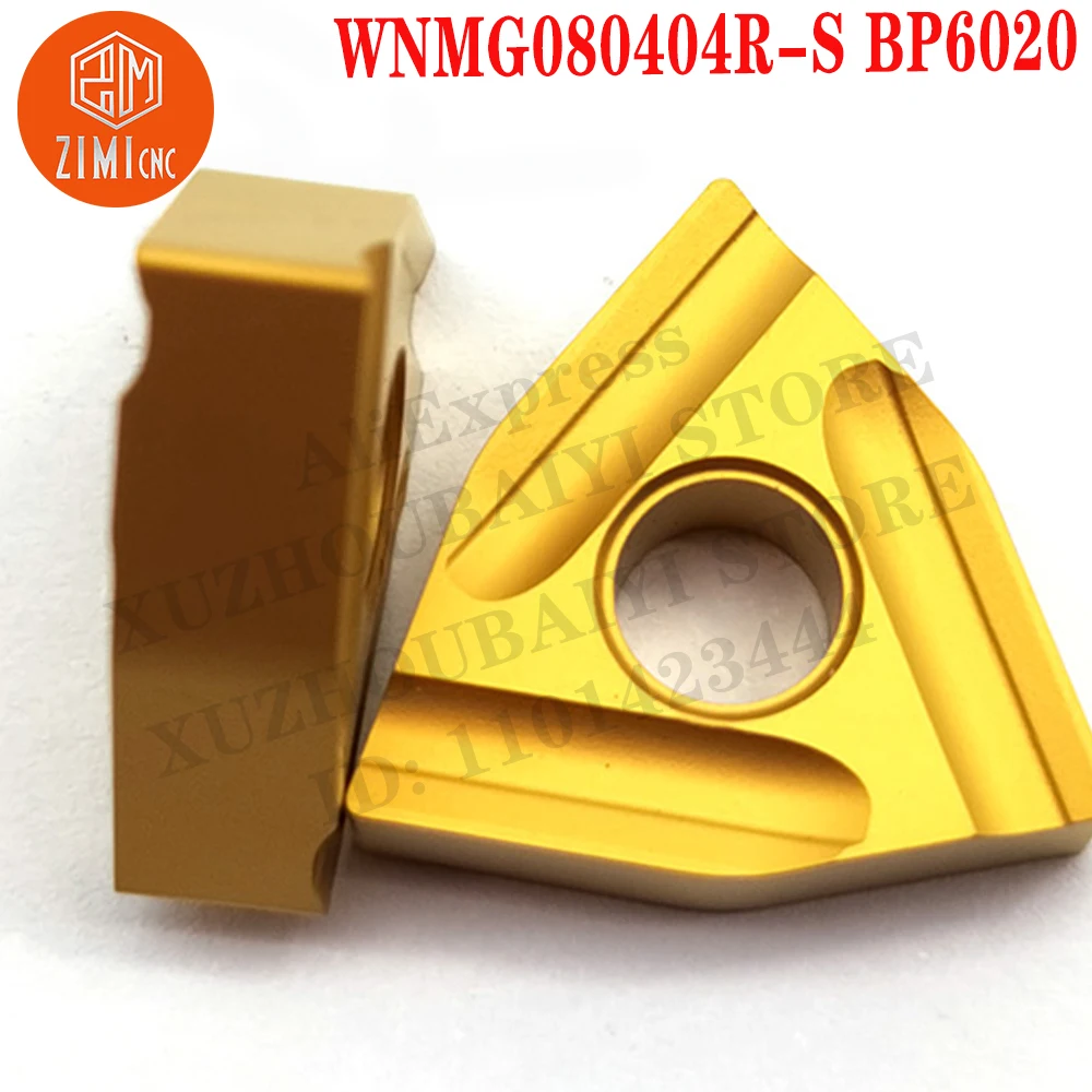 WNMG080404R-S BP6020 WNMG 080404 Carbide Inserts Turning Tools CNC Cutter Lathe blade cutting mechanical metal lathe CNC tools