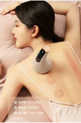 Wireless electric scraping instrument cupping scraping shoulder and neck rubbing instrument to clear the meridian intelligent