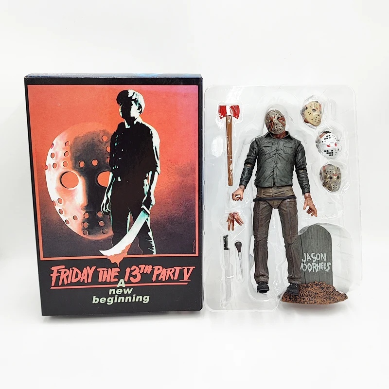 NECA The 13th Figure Part V  Jason Voorhees Action Figure Collectible Model Dolls Toys