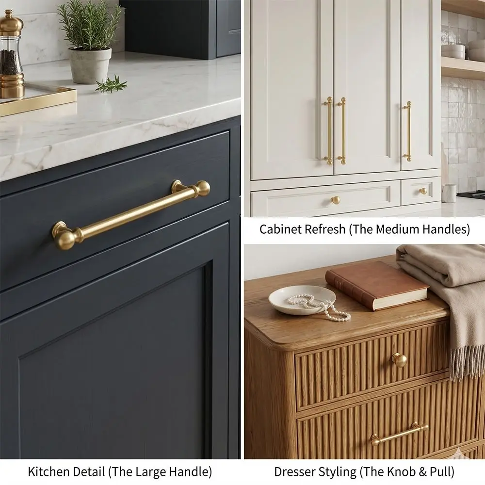 European Style Gold Finish Drawer Handles Pulls Zinc Alloy Furniture Handles Cabinet Knobs Cabinet Handles Cabinet