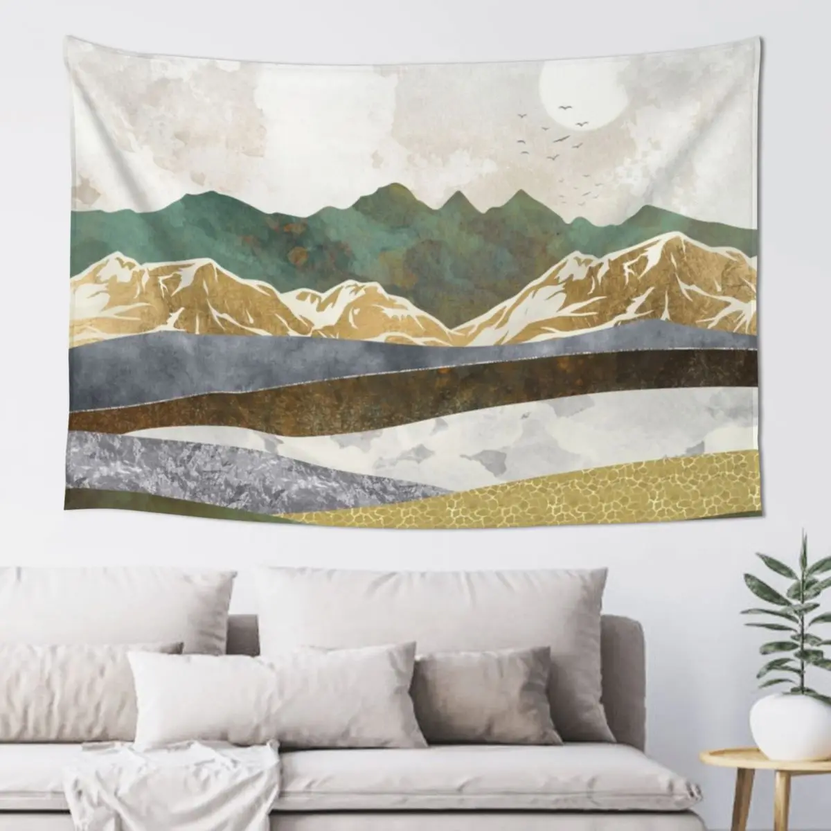 

Winter Hills Tapestry Aesthetic Decoration Wall Decoration Items Room Decor Aesthetic House Decor Tapestry