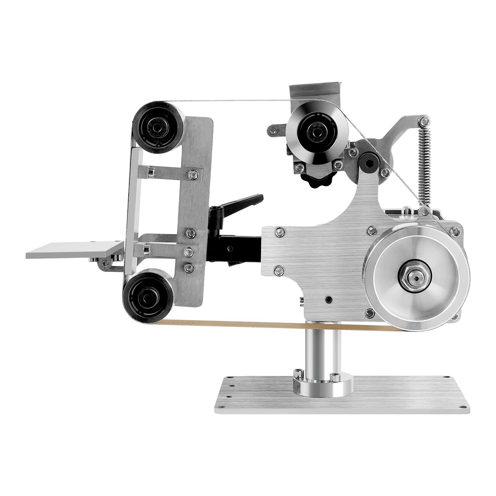 Elektrischer Mini-Bandschleifer, Poliermaschine, 550 W DC, bürstenloser Motor, 30 m/s, für Metallverarbeitung, Schmuckherstellung – Detail 10