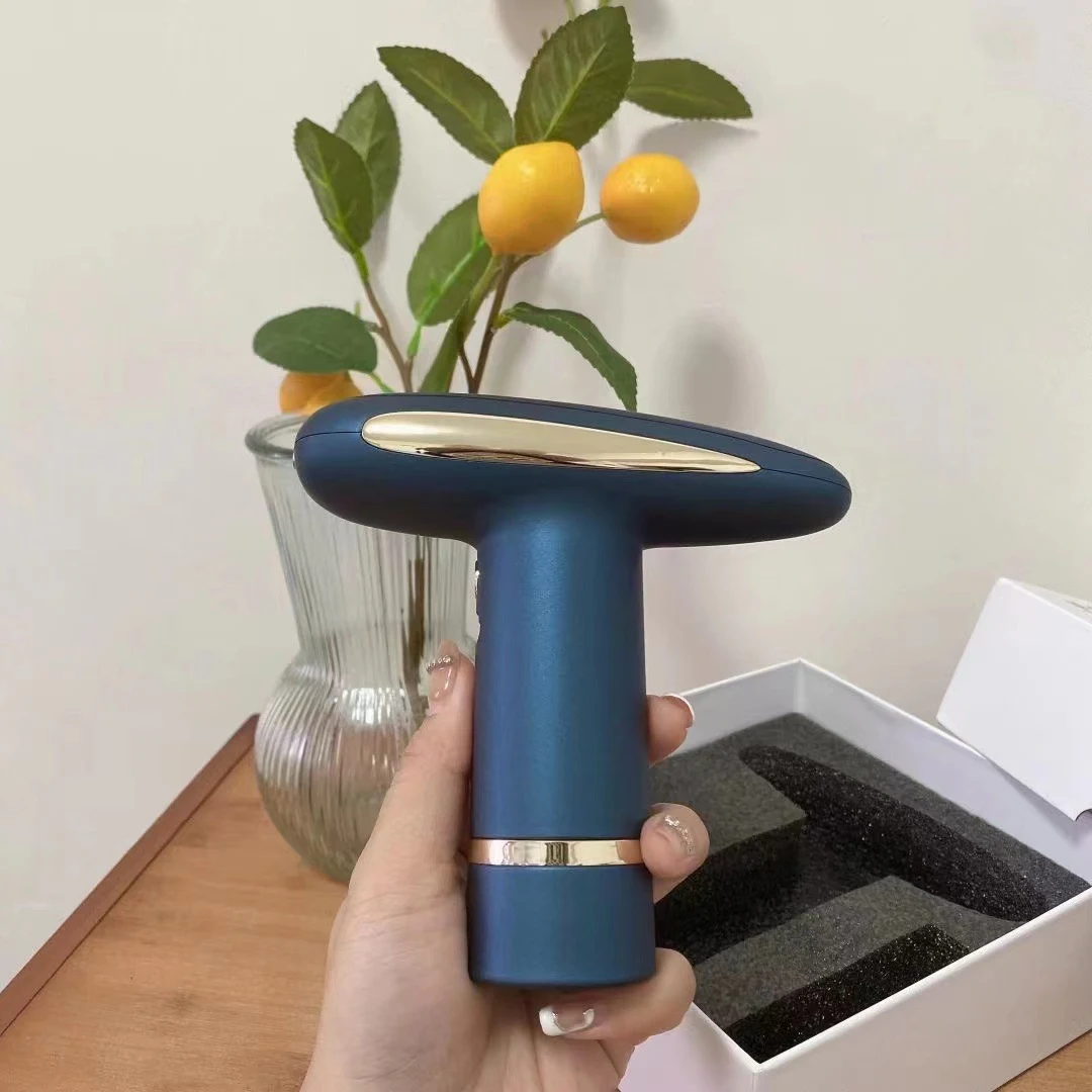 푸른 빛 산소 인젝터 고압 휴대용 스프레이 물 보충 장치 편리한 충전식 요정 스프레이 건