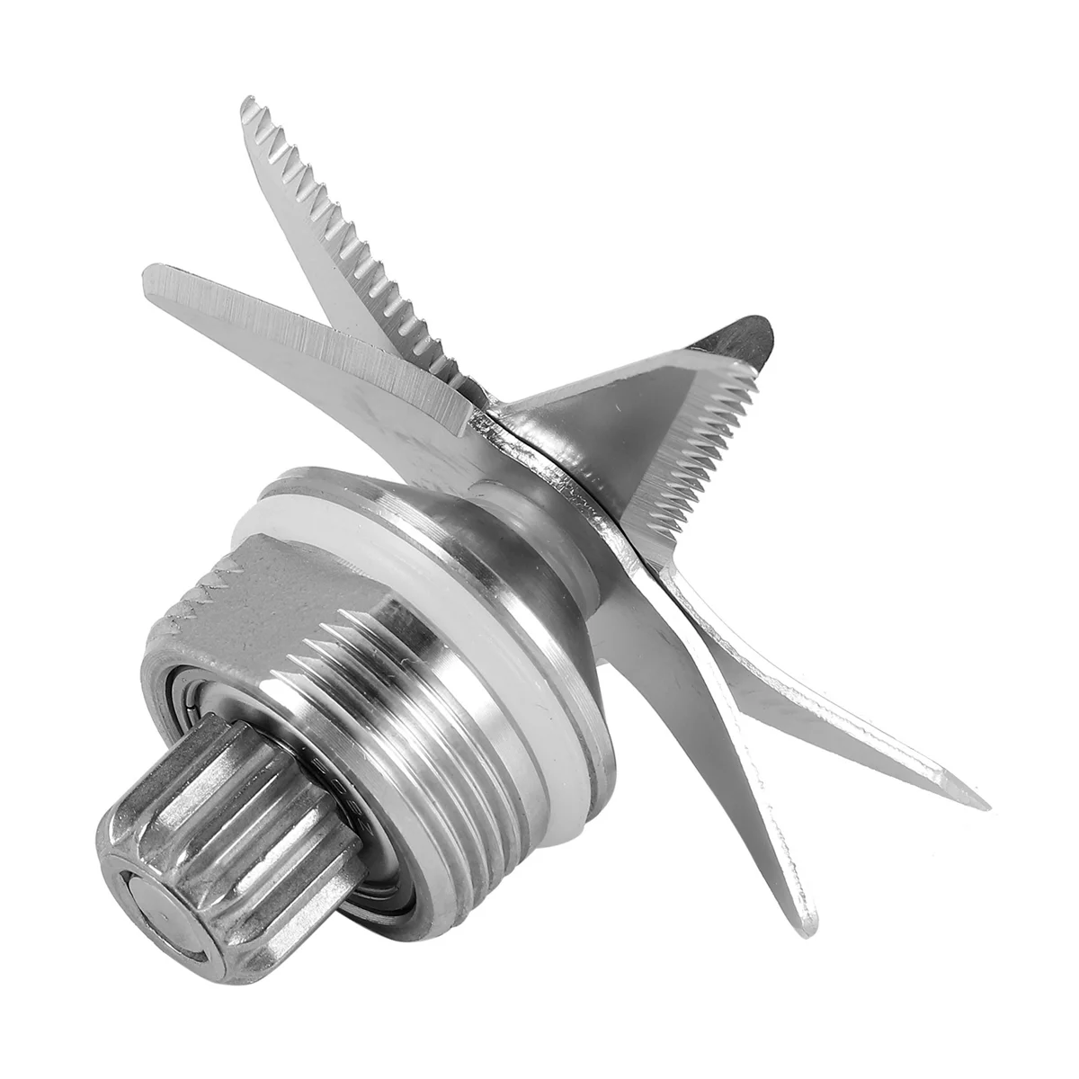 Mélangeur à glace en acier inoxydable, lames de glace, couteau opaque, 8 lames, machine universelle 2L, Ju479, 767