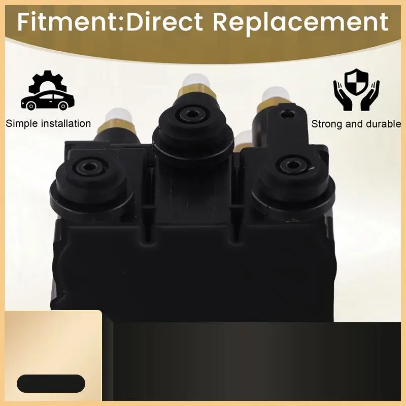 

LR070246 LR113342 Air Suspension Valves Valve Blocks Front Side For Land Rover Range Rover MK IV L405 L494 2013-2020