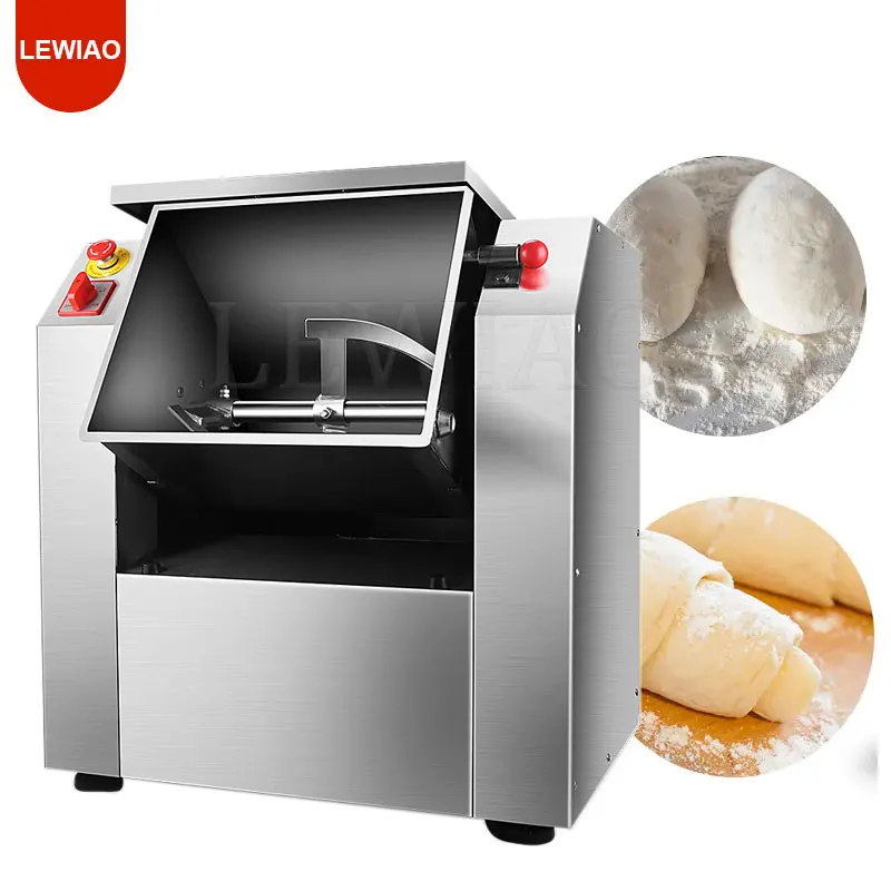 

Stainless Steel Dough Flour Mixer Electric Kneading Machine Pastry Bread Dough Kneader Stirring Maker