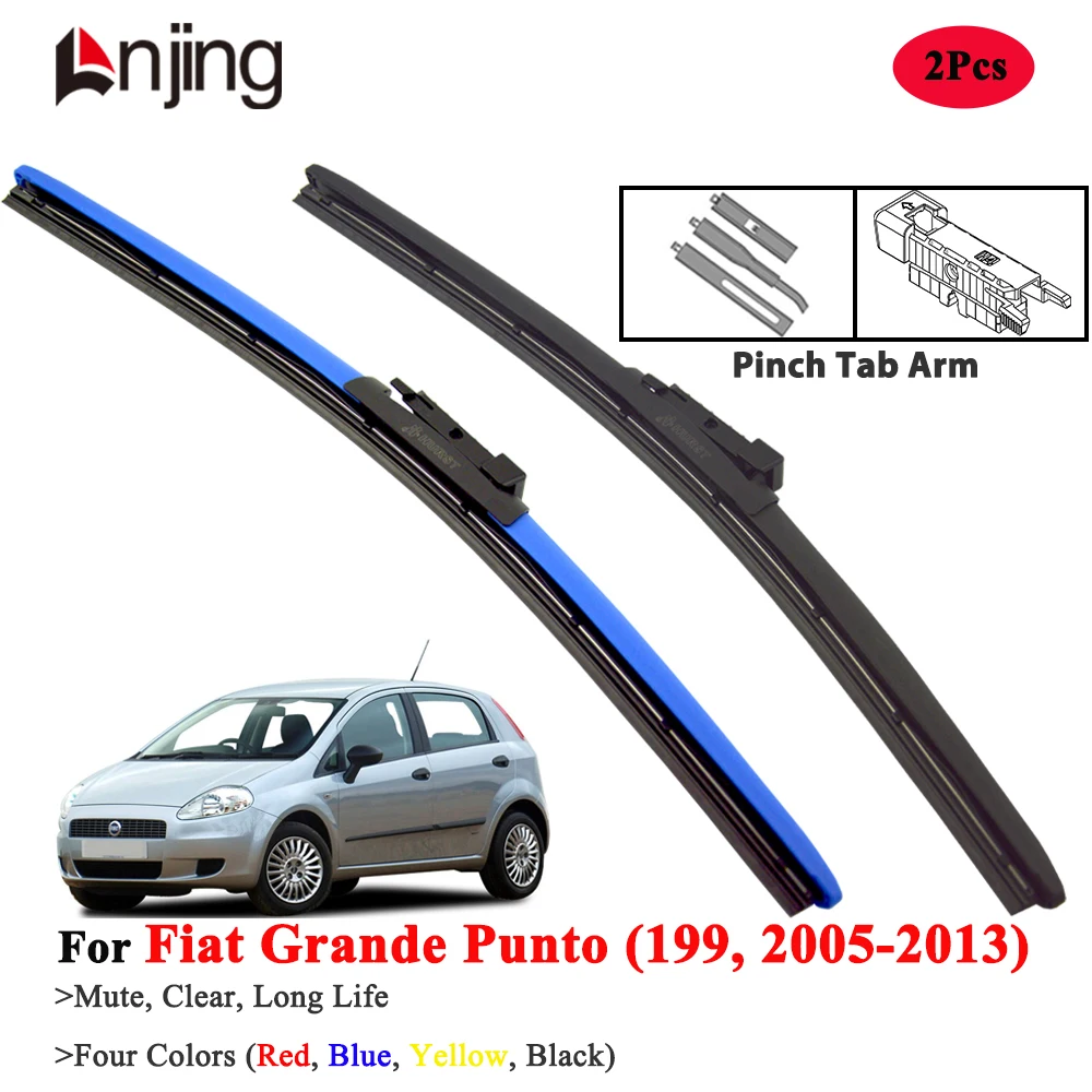 

LNJING Hybrid Wiper Blades For Fiat Grande Punto 199 2005-Now