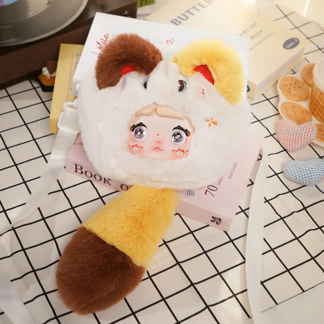 Nommi Collecting Cutie Bag Series Blind Box Kawaii Nommi V13 Vinyl Mystery Box Tas Selempang Beruang Kelinci Lucu Tas Kejutan Anime