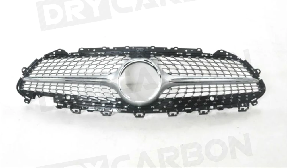 ABS Fog Lamp Grille For Mercedes Benz CLS Class C257 CLS260 300 350 450 CLS53 AMG 2019UP Front Bumper Grill Body Kits