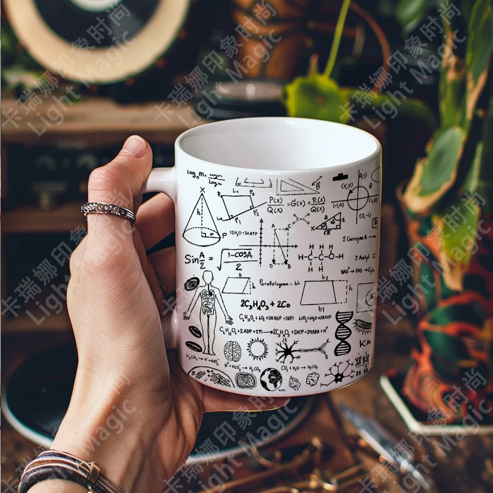 Physical Chemistry Mathematics Biological Sciences Subject Ceramic Mug