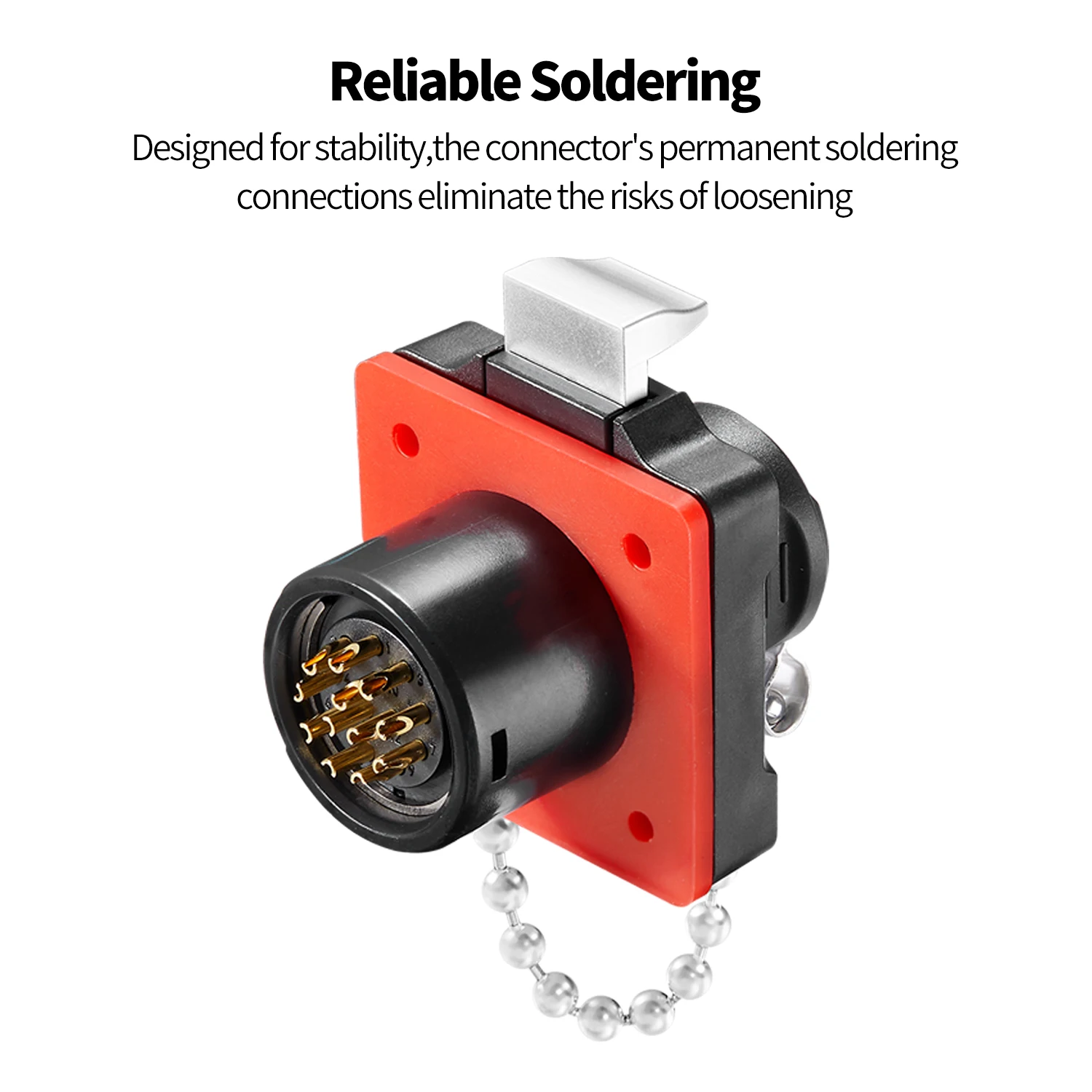 CNLINKO BD20 2-14 Pin Waterproof Circular Connector IP68 PBT Plastic Shell Solder Type Aviation Plug Panel Mount Socket Outdoor