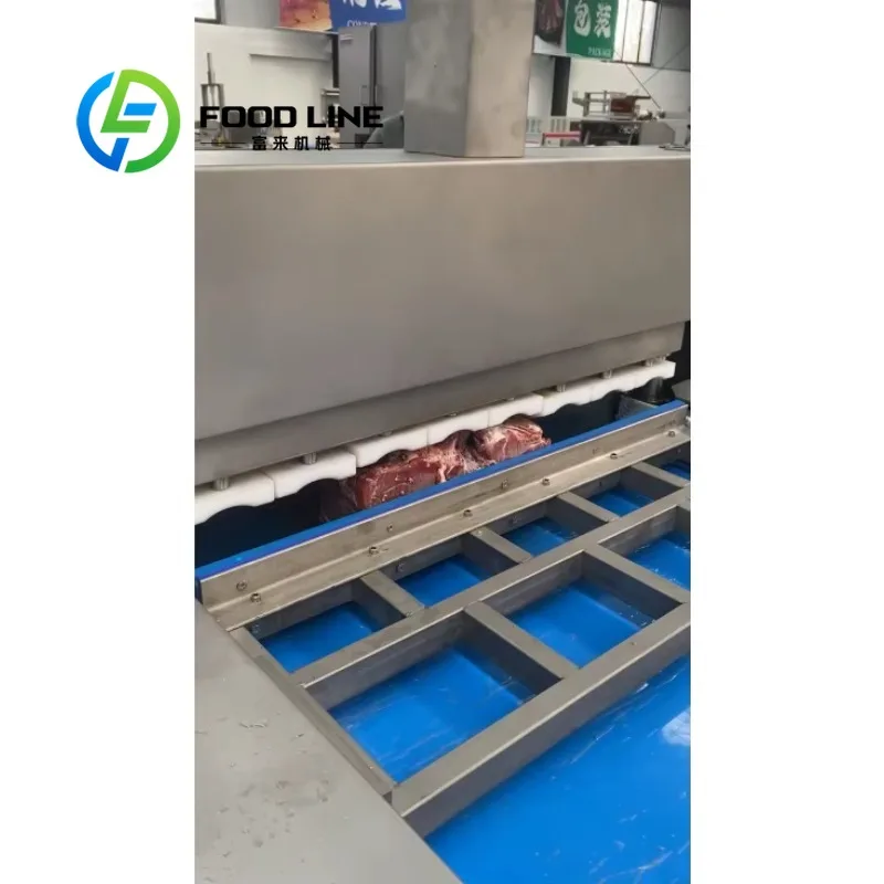 Frozen Meat Slicer Machine Double Cut Caster Wheels Mobile Movement Base System Hot Pot Ingredients Factory Sample Order