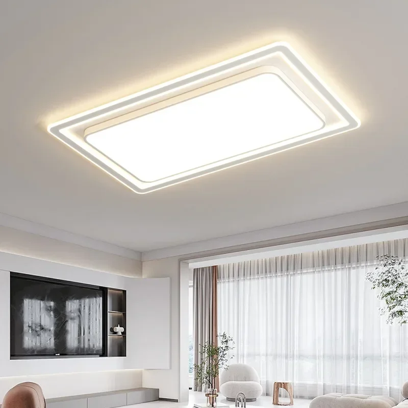 Modern LED Ceiling Lamp Creative Bird's Nest Living Room Lights Home Decor White Bedroom Study Dining Indoor Lighting Fixture
