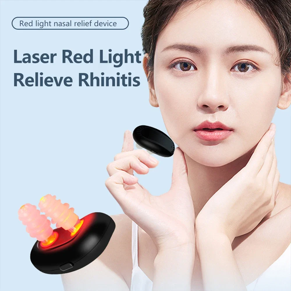 

Red Light Nasal Therapy Improve Sleep Aid Device Infrared Nasal Device Enhanced Sleep Breathing Help Sleeping Stop snoring