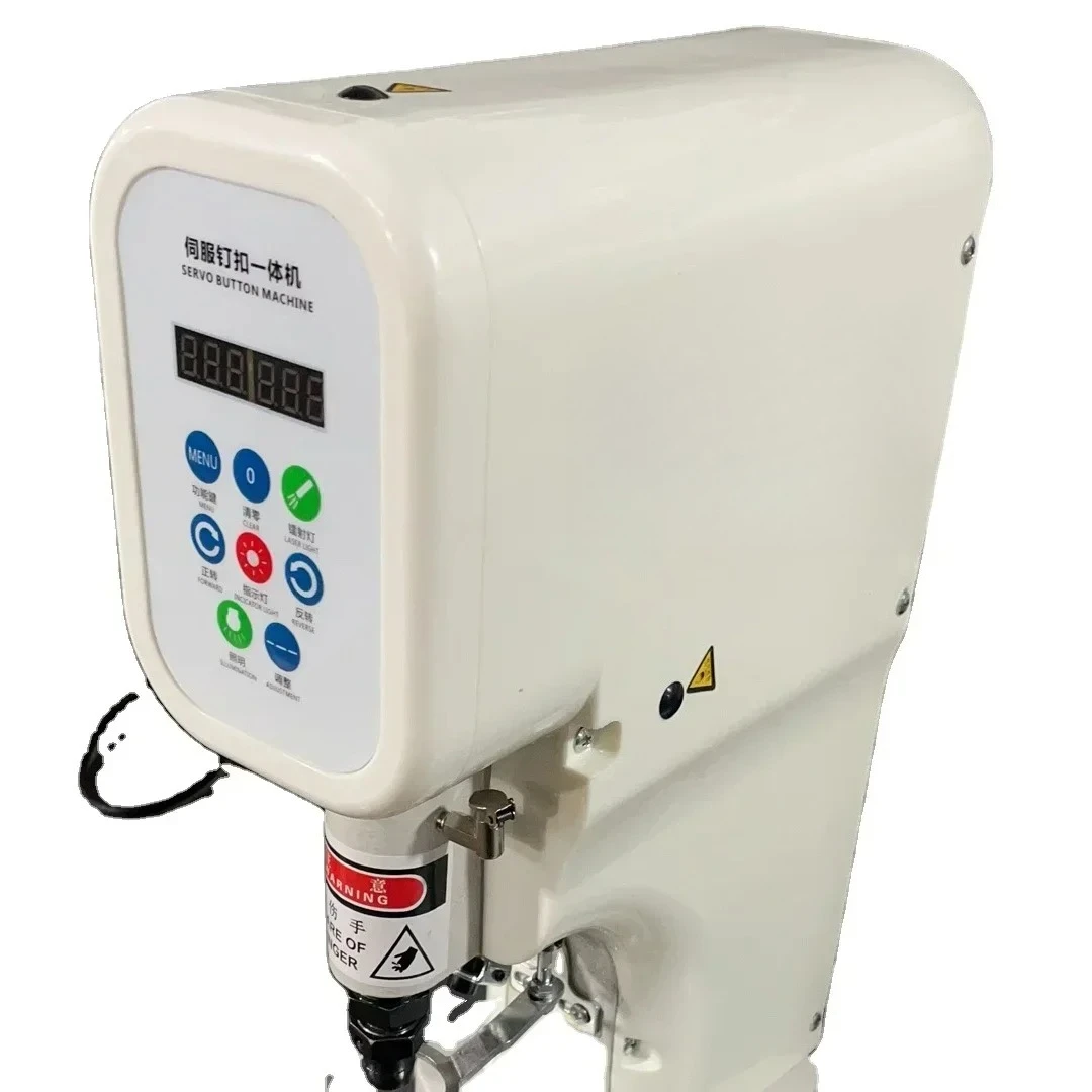 818DE Servo motor all in one snap button attaching fastener machine eyelet machine sewing machine head only