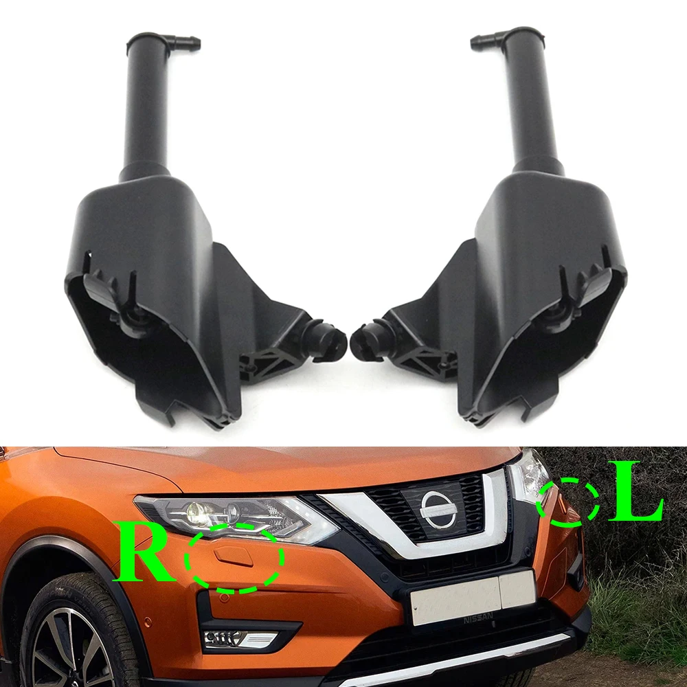 

Front Bumper Headlight Washer Spray Nozzle Headlamp Water Cleaning Pump Jet Actuator For Nissan X-Trail T32 2017-2022