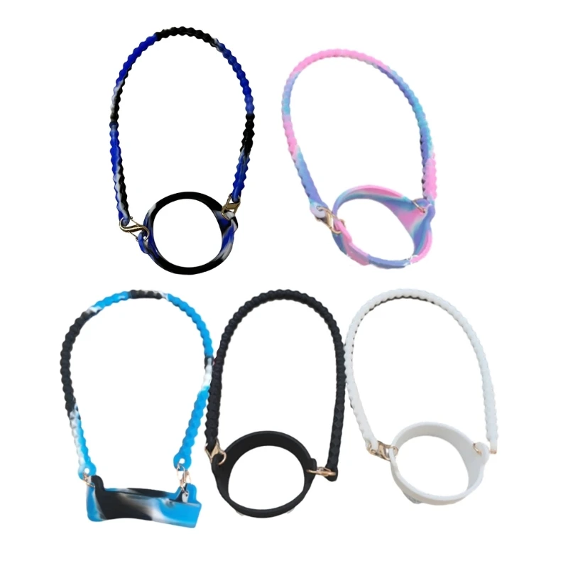 

Silicone Water Bottle Sling Strap Water Bottle Handle Holder, Portable